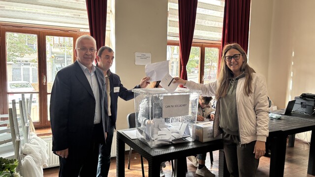 Kırklareli'de çifte vatandaşlar Bulgaristan'da oy kullandı