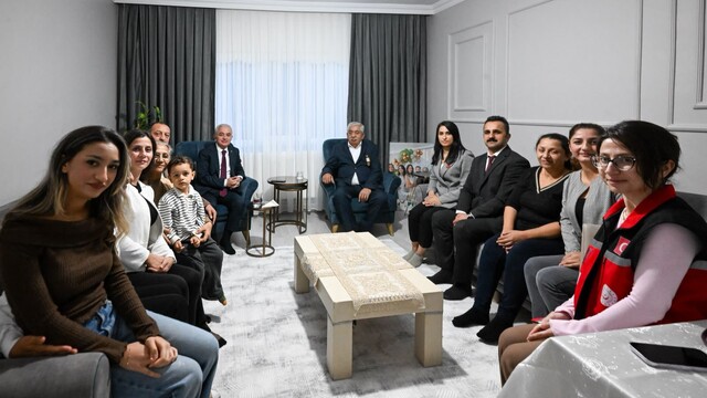 Kırklareli Valisi Uğur Turan, Behzat Kök'ü ziyaret etti