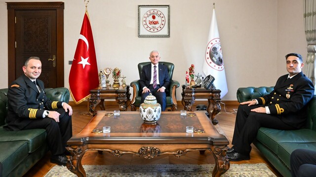Kırklareli Valisi Uğur Turan, Komutan'ı kabul etti