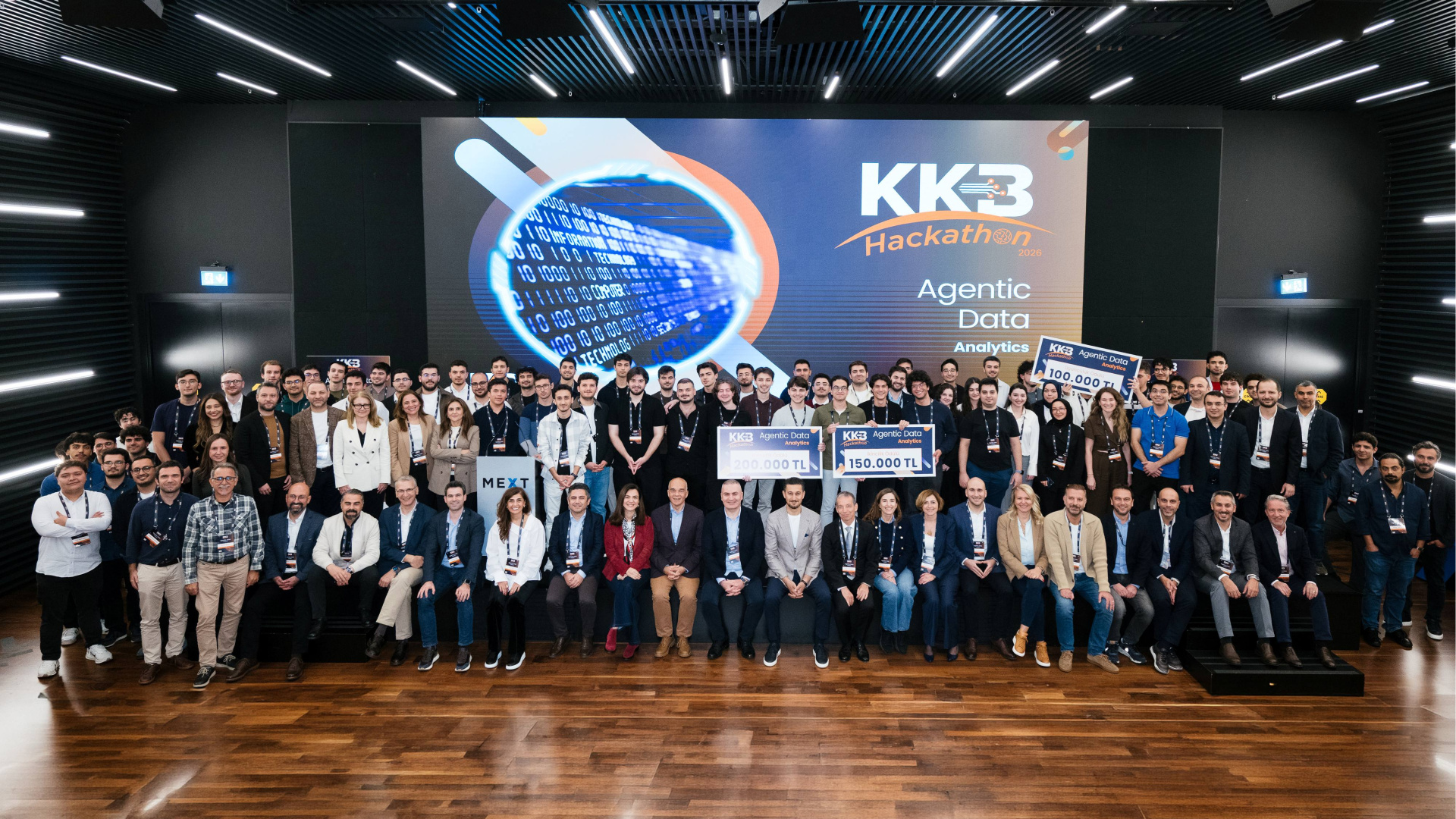 KKB Hackathon'da gençler veri analizi projeleri geliştirdi