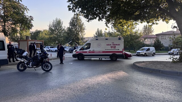 Kocasinan'da motosikletli Yunus ekibi kaza geçirdi: 2 yaralı