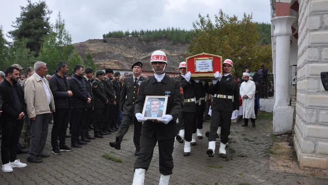Kore gazisi Osman Eker, askeri törenle uğurlandı