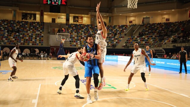 Körfez Basket, Manchester Basketball'ı 112-71 mağlup etti