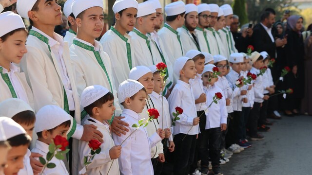 Körfez'de 57 öğrenci hafızlık icazeti aldı