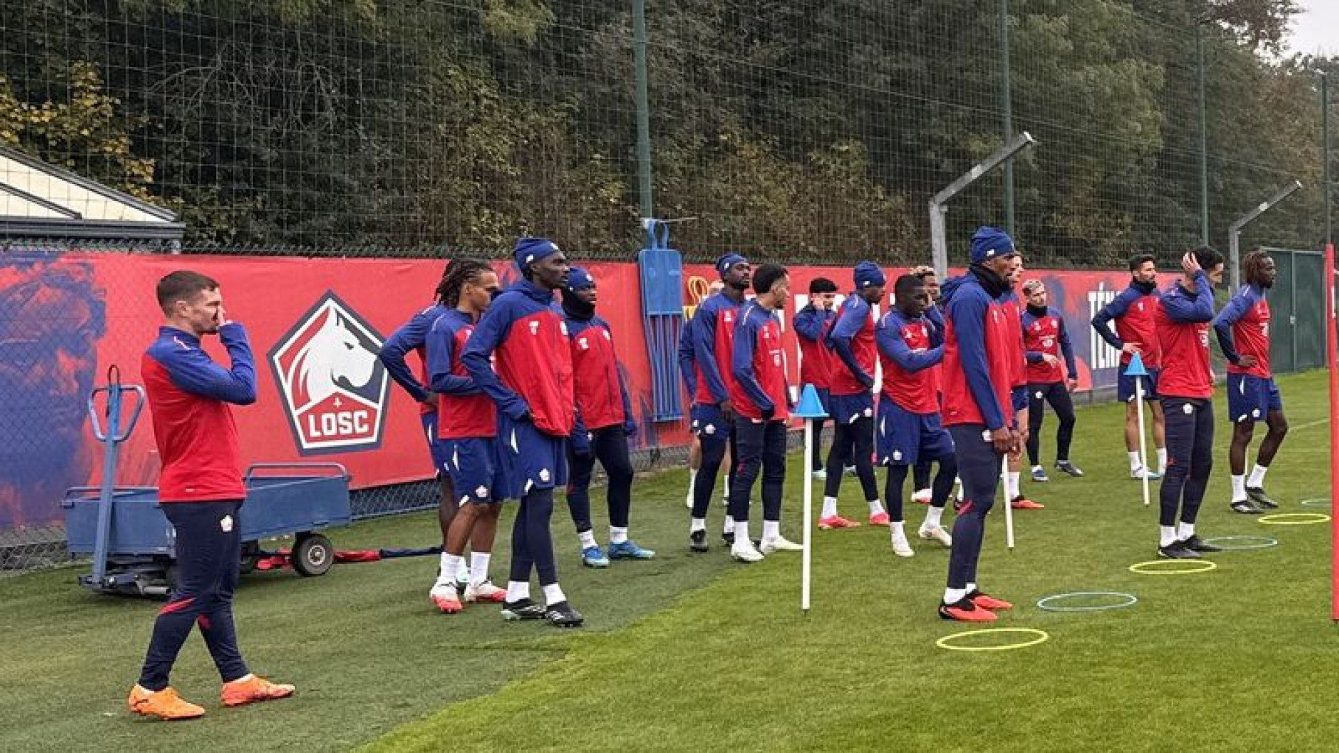 Lille, Galatasaray ile maça hazırlandı