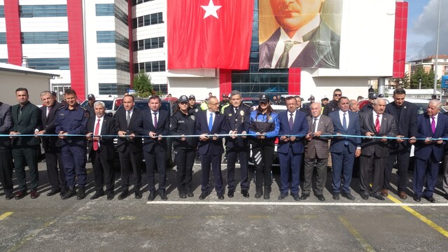 Malatya'da emniyet teşkilatına yeni araçlar kazandırıldı
