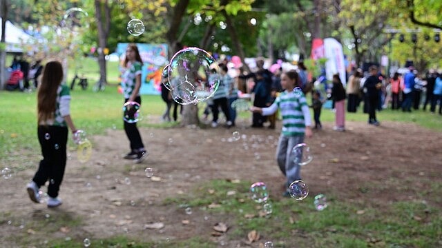 Manisa'da Umut Vagonu 3. Gönüllü Festivali düzenlendi
