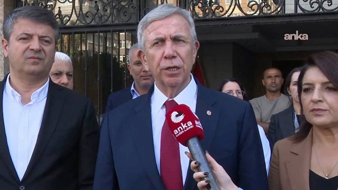 Mansur Yavaş, Vahap Seçer'in gözaltı yöntemini eleştirdi
