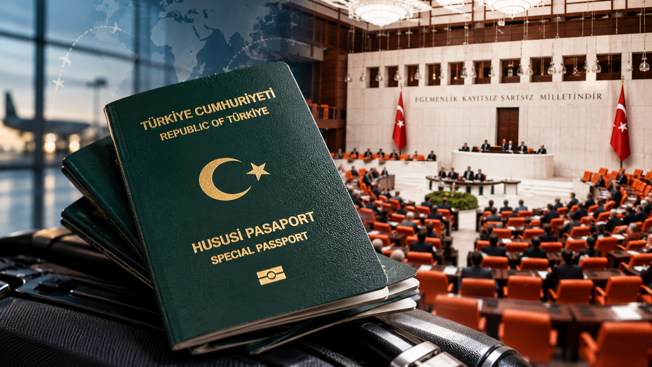 Meclis'e yeşil pasaport için yeni teklif sunuldu