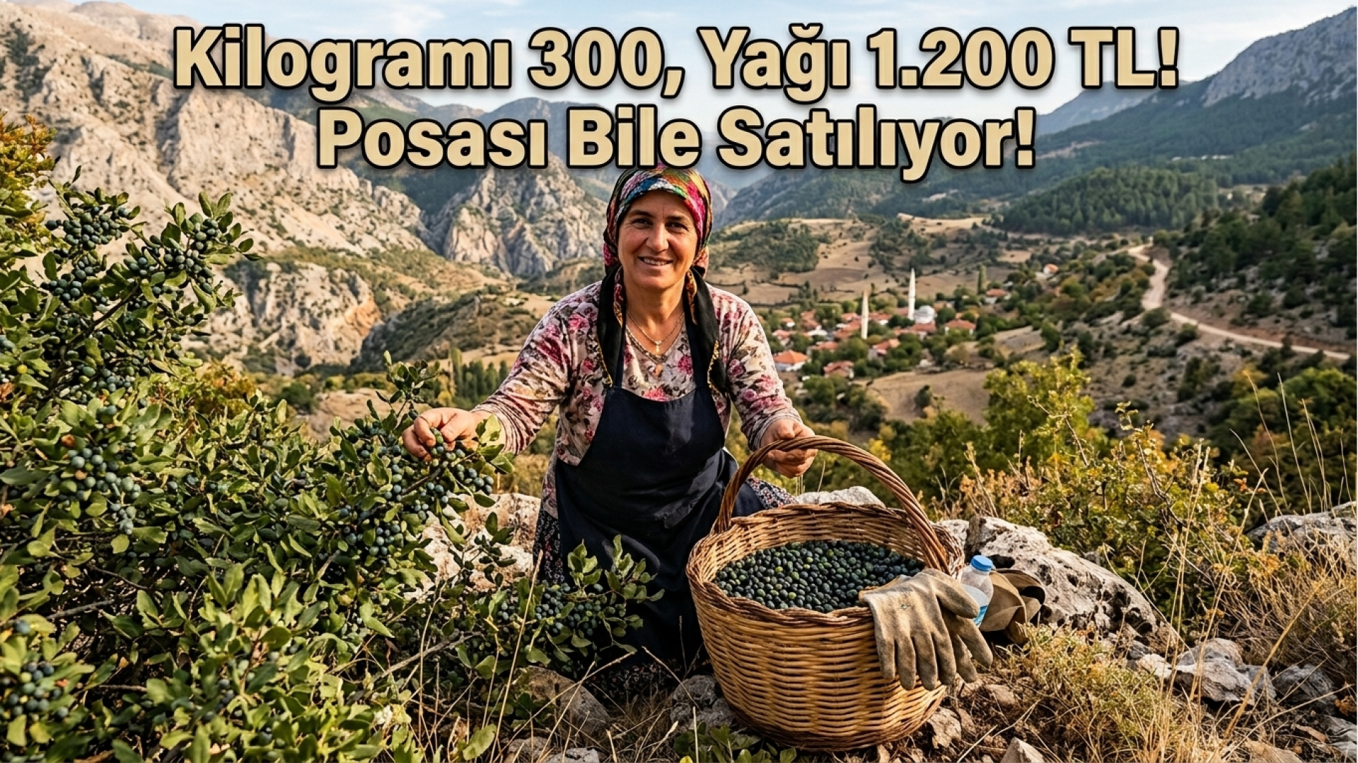 Menengiç kilosu 300, yağı 1.200 TL! Posası bile satılıyor