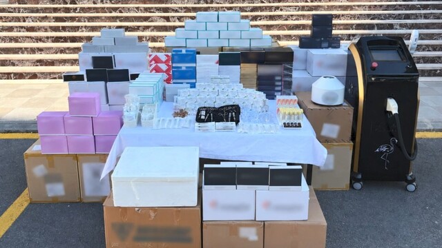 Mersin'de 10 milyon liralık kaçak malzeme ele geçirildi