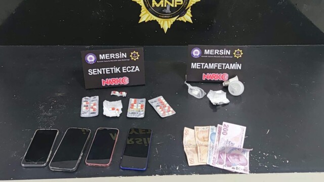 Mersin'de torbacılara yönelik operasyonda 5 kişi tutuklandı