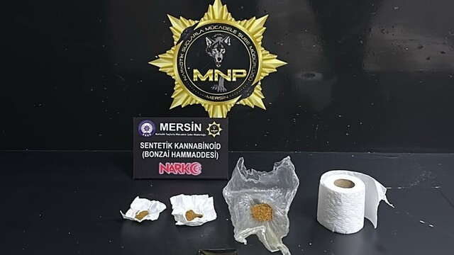 Mersin'de uyuşturucu satıcılarına operasyon: 2 tutuklu