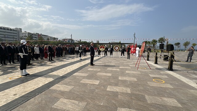 Mersin ve Hatay'da Cumhuriyet Bayramı törenleri düzenlendi