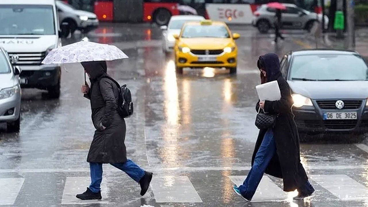 Meteoroloji'den sağanak ve kuvvetli rüzgar uyarısı yapıldı