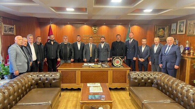 MHP Yenişehir'den BESOB'a resmi ziyaret gerçekleşti