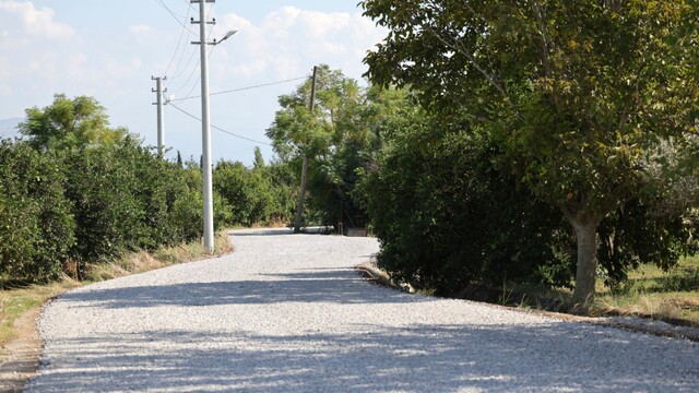 Muğla Büyükşehir Belediyesi, Köyceğiz'in yollarını yeniliyor