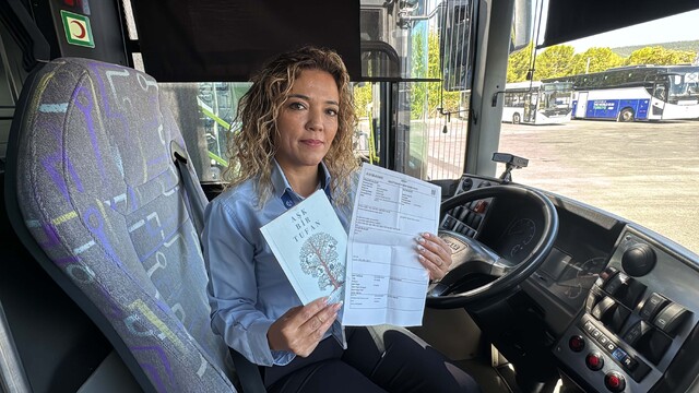 Muğla'da şoför Naciye Demirtaş Daş, Mert'e bağışladı