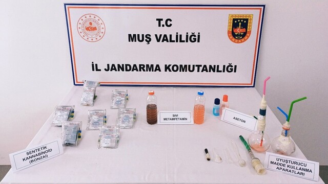 Muş'ta uyuşturucu operasyonunda bir kişi tutuklandı
