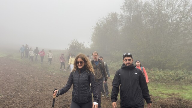 Mysia yollarında Cumhuriyet Bayramı yürüyüşü düzenlendi
