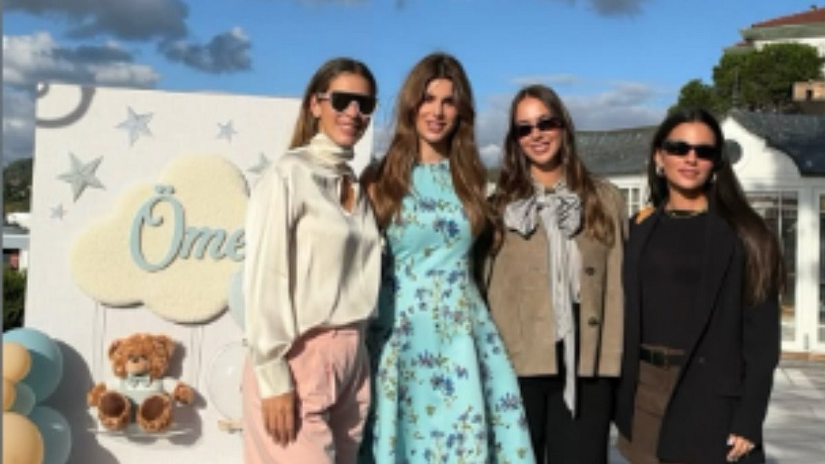 Nazlı Sabancı, oğlu Ömer için kutlama düzenledi