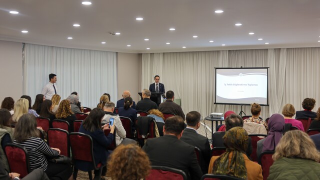 OMÜ'de 2026 iç tetkikçi bilgilendirme toplantısı yapıldı