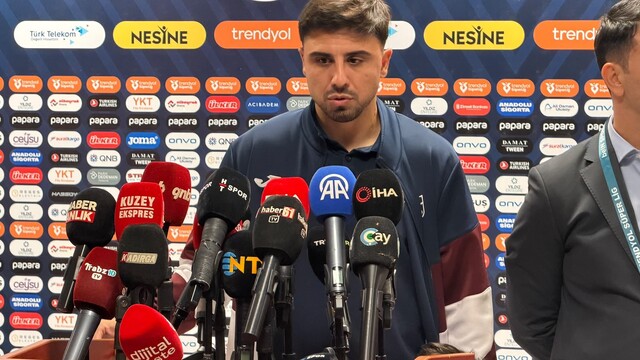 Ozan Tufan: Doğru anda doğru yerde oldum ve gol attım