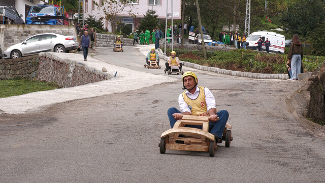 Rize'de geleneksel Laz Ralli heyecanı yaşandı