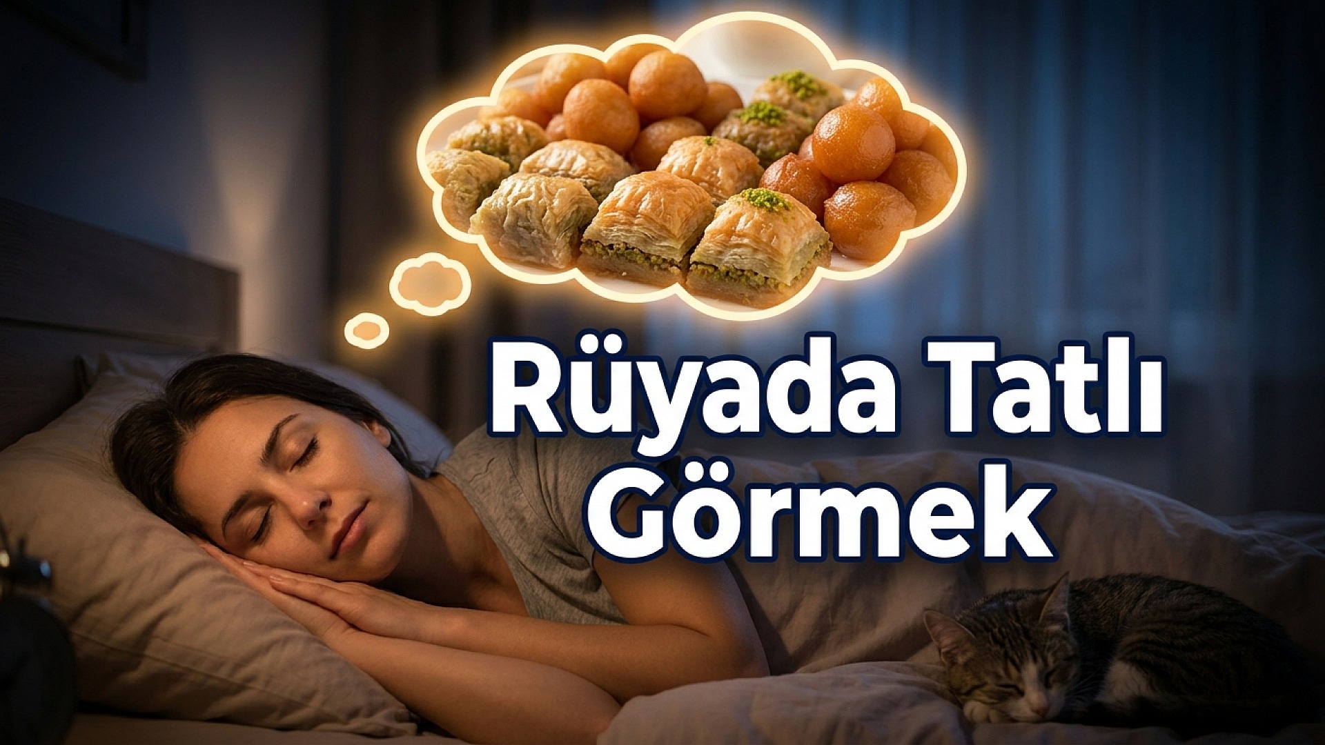 Rüyada tatlı görmek hayra ve kısmete işaret eder
