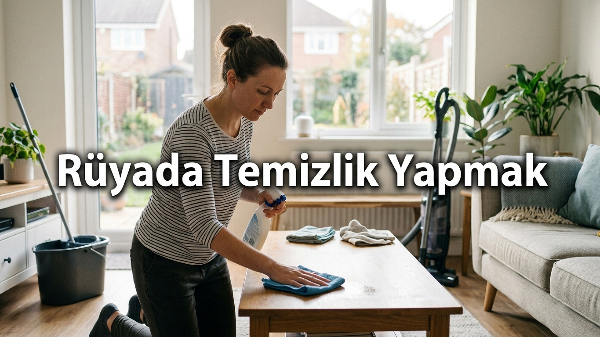 Rüyada temizlik yapmak hayırlı gelişmelere işaret eder