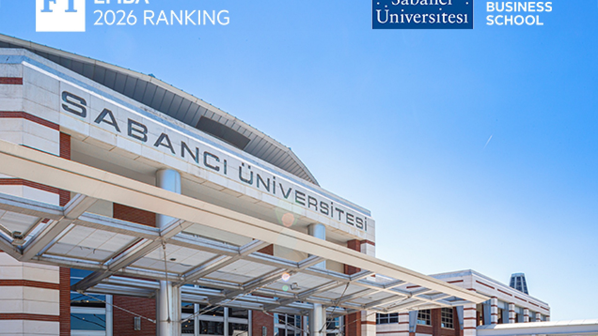 Sabancı Üniversitesi, Financial Times'ta Türkiye birincisi