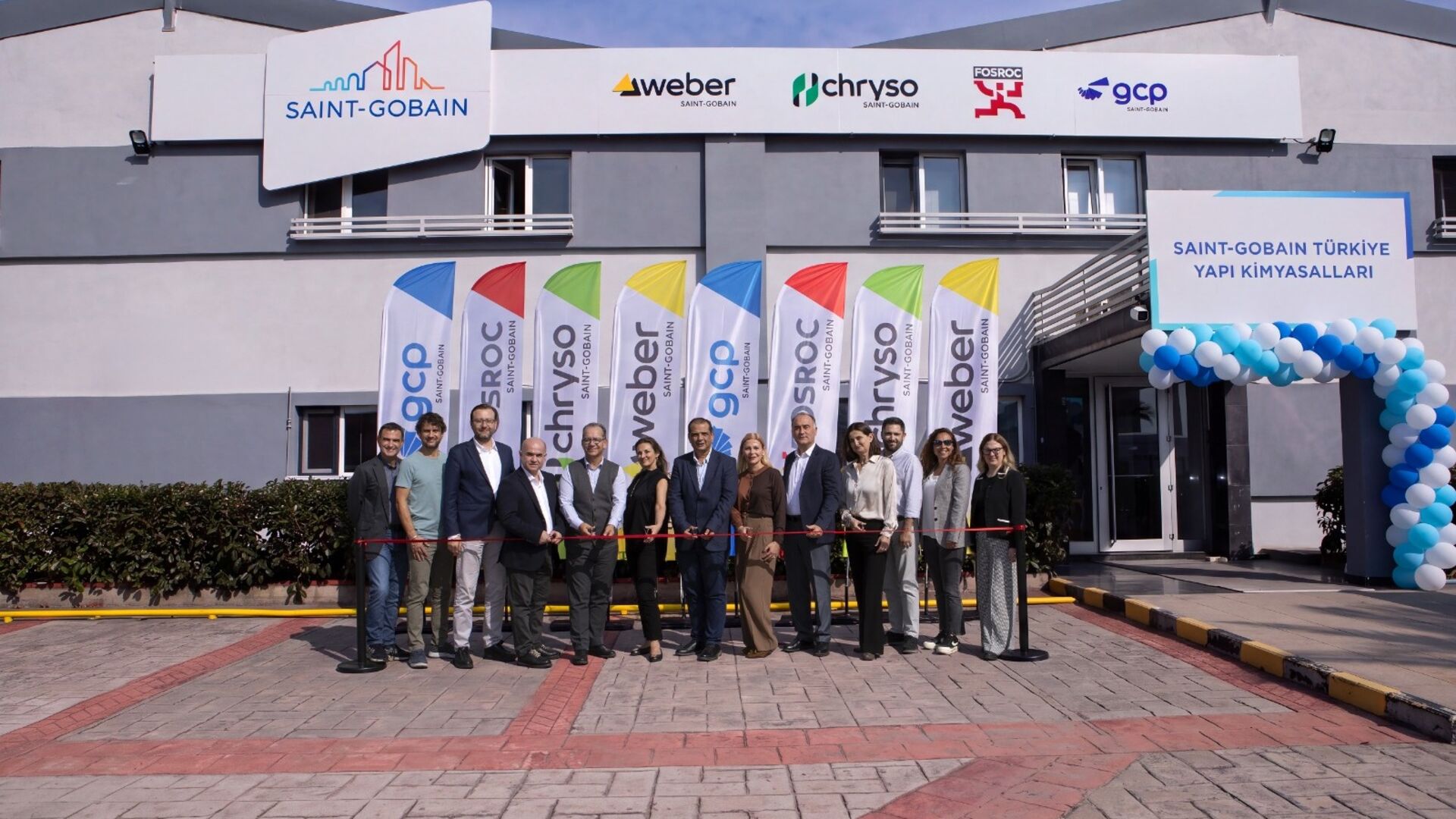 Saint-Gobain yapı kimyasalları Tuzla'da üretim merkezi açtı