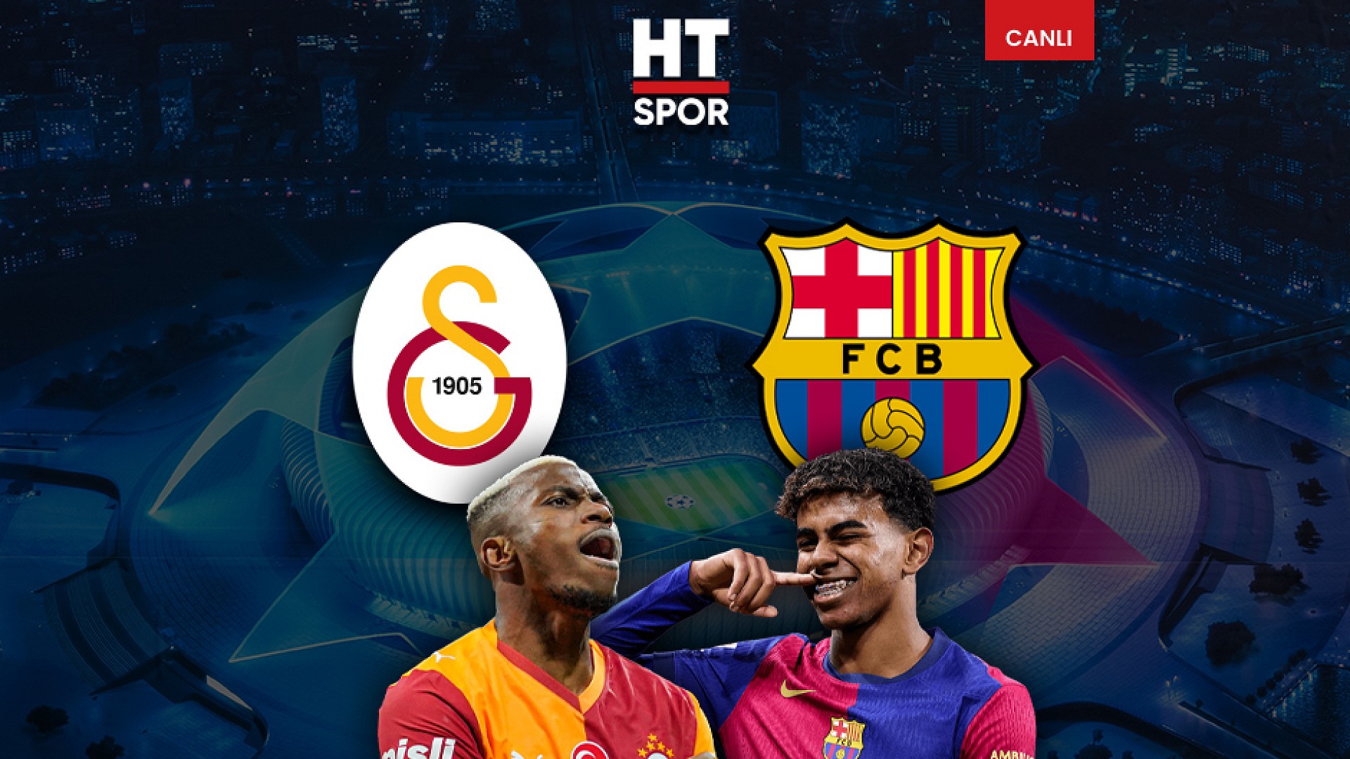Galatasaray ve Barcelona Şampiyonlar Ligi'nde karşılaşıyor