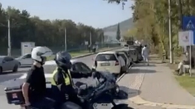 Samsun'da KPSS adaylarına polis ekipleri destek verdi