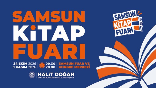 Samsun kitap fuarı 24 Ekim'de başlayacak