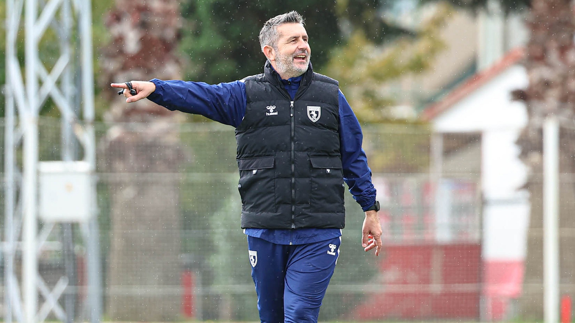 Samsunspor'un yeni teknik direktörü Bjelica antrenmana çıktı