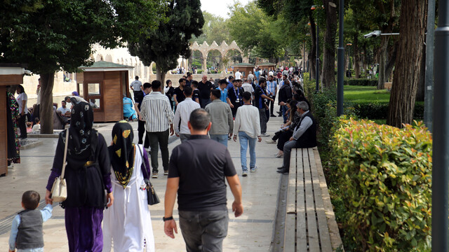 Şanlıurfa'da Balıklıgöl'de hafta sonu yoğun ilgi