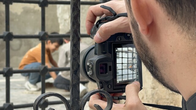 Şanlıurfa'da fotoğrafçılar Fırfırlı Camisi'ni görüntüledi