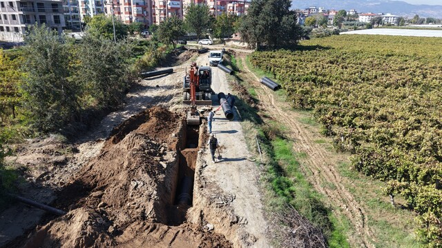 Sarıgöl'de altyapı çalışmasıyla su baskınları önlenecek