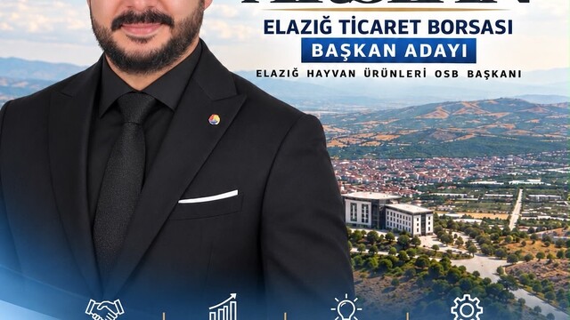 Şenol Arslan, Elazığ Ticaret Borsası adaylığını açıkladı