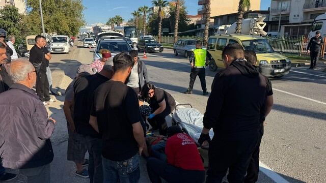 Serik'te otomobilin çarptığı yaya hastanede yaşamını yitirdi