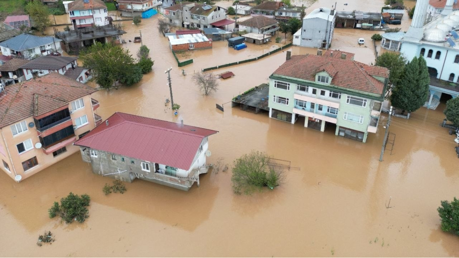 Şiddetli yağışlar Sakarya'da Darıçayırı'nı etkiledi