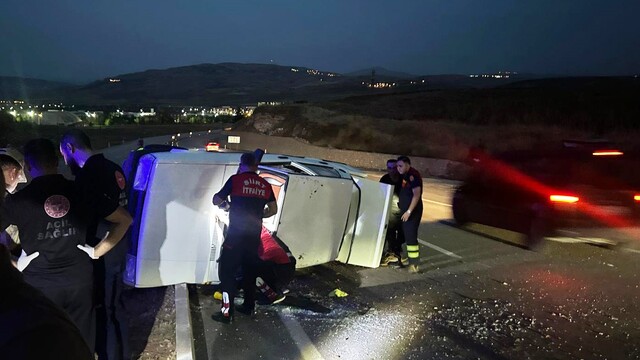 Siirt'te direksiyon hakimiyeti kayboldu: 2 kişi yaralandı