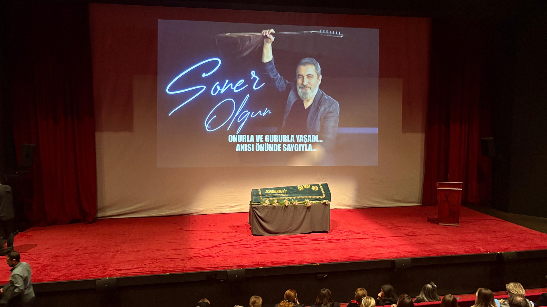 Soner Olgun son yolculuğuna uğurlandı