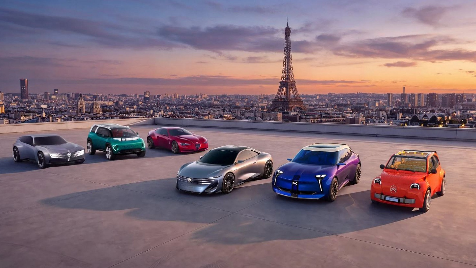 Stellantis, Paris Otomobil Fuarı'nda yeni konseptler tanıttı