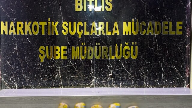 Tatvan'da uyuşturucu operasyonu: 2 kilo 914 gram ele geçirildi