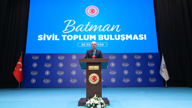 TBMM Başkanı Kurtulmuş, Batman'da konuştu