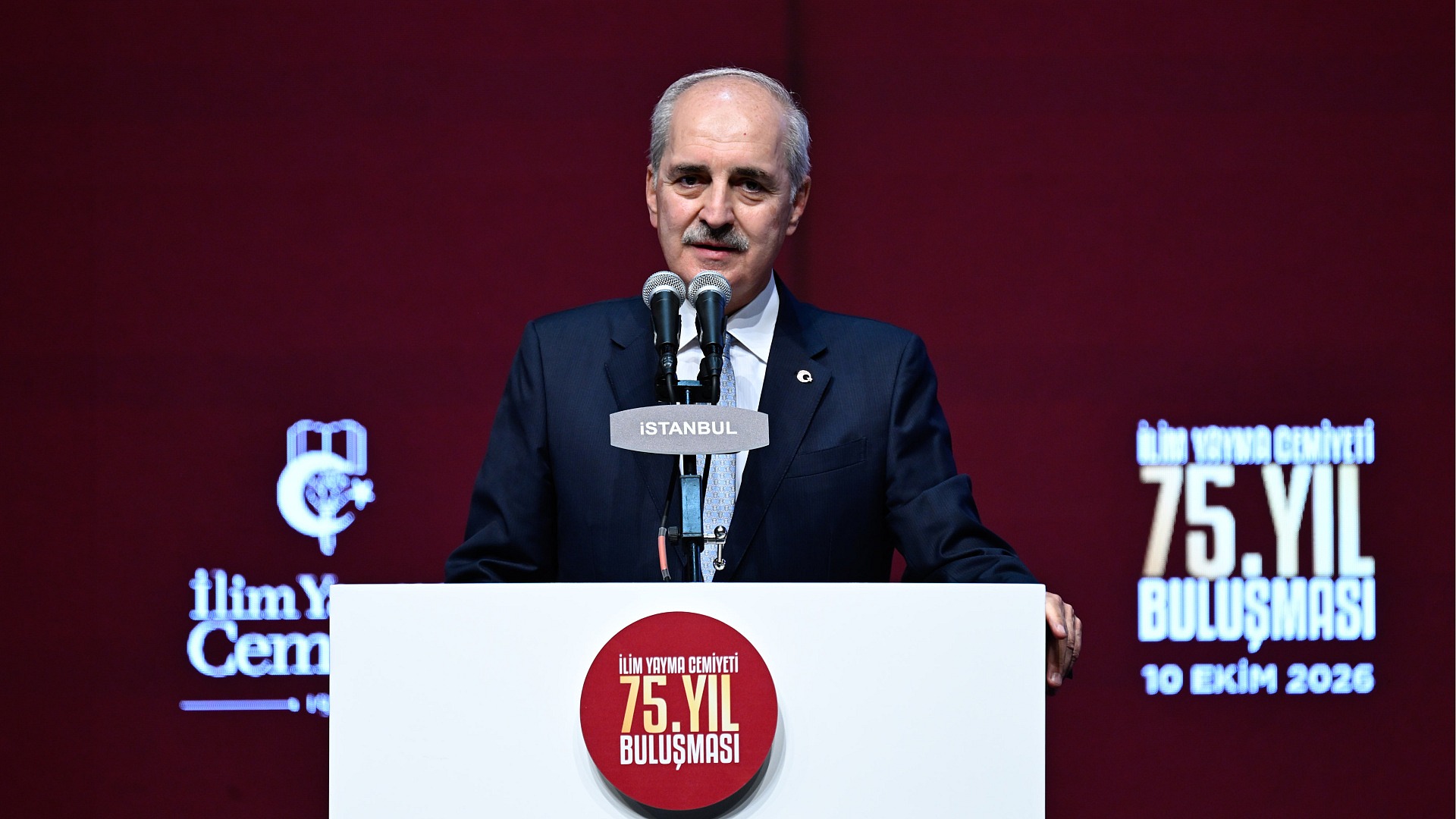 Kurtulmuş, İlim Yayma Cemiyeti'nin 75. yıl etkinliğinde konuştu
