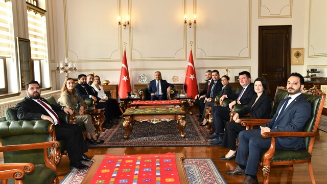 Tekirdağ Barosu Başkanı Arslan, Vali Soytürk'ü ziyaret etti