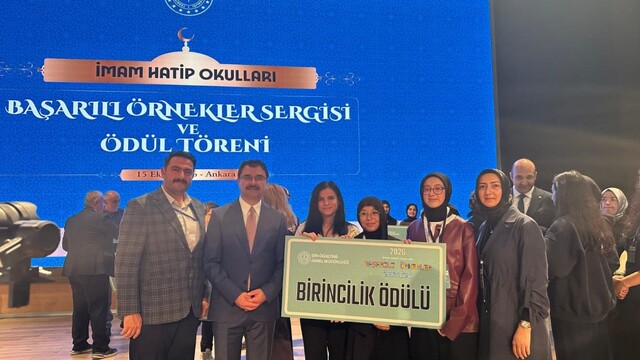 Tekirdağ Şehit Metin Arslan Kız İmam Hatip Lisesi birinci